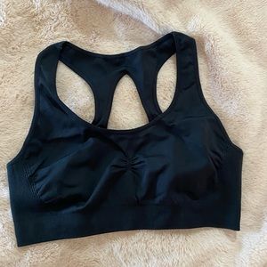 Gently used - Aerie - Large black sports bra